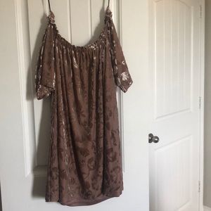 Off the shoulder dress
